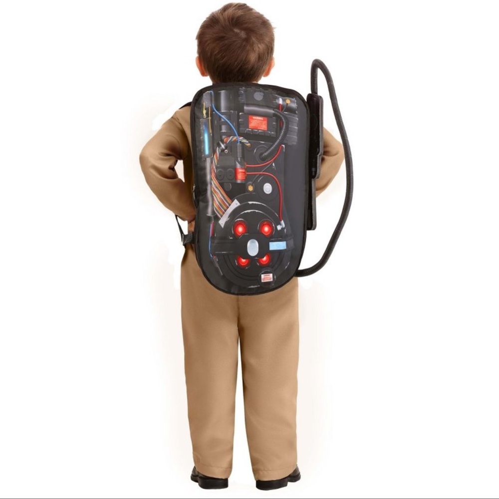 Ghostbusters Deluxe Halloween Costume Size 18+months - 2T plus Proton Pack NWT - Picture 2 of 13